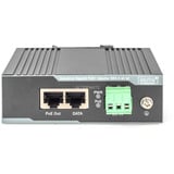 Digitus Injecteur PoE+ Ethernet industriel G 60 W, PoE-Injecteur Gris