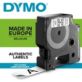 Dymo D1 - Standard Étiquettes - Noir sur blanc - 9mm x 7m, Ruban Noir sur blanc, Polyester, Belgique, -18 - 90 °C, DYMO, LabelManager, LabelWriter 450 DUO