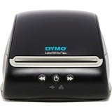 Dymo LabelWriter 5XL imprimante d'étiquettes | Reconnaissance automatique des étiquettes | Imprime les étiquettes d'expédition larges d'AmazonDHLetc. | Solution idéale pour les vendeurs en ligne Noir/gris