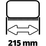 EINHELL 3424120 Kits d'outils manuel de jardinage Brosse Noir Nylon Brosse, Noir, Nylon, 1400 tr/min, 11,5 cm, 750 g