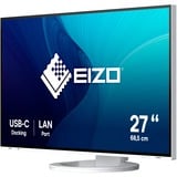 EIZO EV2795-WT 27" Gaming Moniteur Blanc, 68,6 cm (27"), 2560 x 1440 pixels, Quad HD, LED, 5 ms, Blanc