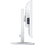EIZO FlexScan EV2400R-WT 23.8" Moniteur Blanc, 1x DisplayPort, 1x HDMI, 4x USB-A, 60,5 cm (23.8"), 1920 x 1080 pixels, Full HD, LCD, 5 ms, Blanc