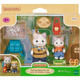 EPOCH Sylvanian Families - Set d'aventurier explorateur avec deux figurines, Jouets de construction 