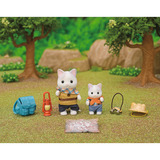 EPOCH Sylvanian Families - Set d'aventurier explorateur avec deux figurines, Jouets de construction 
