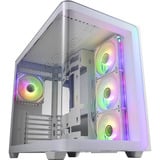 FSP M580-WA Midi Tower Blanc, boîtier pc Blanc | 2x USB-A | 1x USB-C | RGB | Window