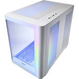 FSP M580-WA Midi Tower Blanc, boîtier pc Blanc | 2x USB-A | 1x USB-C | RGB | Window