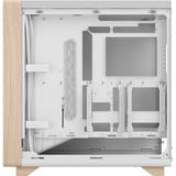Fractal Design Summit Chalk White Solid boîtier midi tower Blanc/bois | 2x USB-A | 1x USB-C