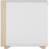 Fractal Design Summit Chalk White Solid boîtier midi tower Blanc/bois | 2x USB-A | 1x USB-C
