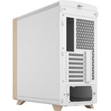 Fractal Design Summit Chalk White Solid boîtier midi tower Blanc/bois | 2x USB-A | 1x USB-C