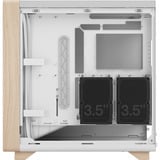Fractal Design Summit boîtier midi tower Blanc/bois | 2x USB-A | 1x USB-C