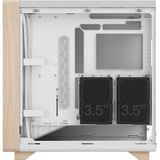 Fractal Design Summit boîtier midi tower Blanc/bois | 2x USB-A | 1x USB-C
