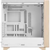 Fractal Design Summit boîtier midi tower Blanc/bois | 2x USB-A | 1x USB-C