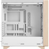 Fractal Design Summit boîtier midi tower Blanc/bois | 2x USB-A | 1x USB-C