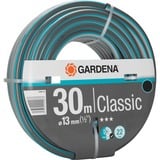 GARDENA Tuyau Classic 13 mm (1/2") Gris/Turquoise, 30 m, Gris, Orange, Tuyau seulement, PVC, 22 bar, 1,3 cm