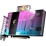 GIGABYTE AORUS GeForce RTX 5080 XTREME WATERFORCE WB 16G, Carte graphique 1x HDMI, 3x DisplayPort