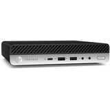 HP ProDesk 600 G5 MP Reconditionné, Mini PC Noir/Argent
