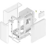 HYTE  boîtier midi tower Blanc | 2x USB-A | 1x USB-C