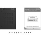 Icy Dock ExpressCage MB741V4P-B, Cadrage Noir