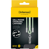 Intenso Cell Phone Charging Lanyard 7991007, Câble Vert clair