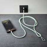 Intenso Lanière pour téléphone portable et câble de charge/données Vert clair