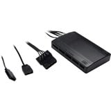 Inter-Tech Argus RS-07 Boitier PC Ventilateur 12 cm Noir, Blanc ventilateurs de boîtier RGB  Noir, 3 pièces, 120 x 120 x 25 mm, PWM, Ventilateur, 12 cm, 900 tr/min, 22 dB, 59,81 m³/h, Noir, Blanc