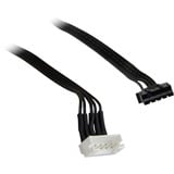 Inter-Tech Argus RS-07 Boitier PC Ventilateur 12 cm Noir, Blanc ventilateurs de boîtier RGB  Noir, 3 pièces, 120 x 120 x 25 mm, PWM, Ventilateur, 12 cm, 900 tr/min, 22 dB, 59,81 m³/h, Noir, Blanc