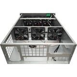 Inter-Tech IPC 4W40 Mining boîtier rack Noir | 2x USB-A
