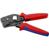 KNIPEX 97 53 08, Pince à sertir Rouge/Bleu