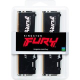 Kingston FURY Kit FURY 64 Go DDR5-5600, Mémoire vive Noir, KF556C40BBAK2-64, Beast RGB, XMP