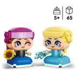 LEGO Disney Princess Les mini princesses Anna et Elsa, Jouets de construction 