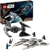 LEGO Star Wars - Chasseur Mandalorien Fang vs Intercepteur TIE, Jouets de construction 