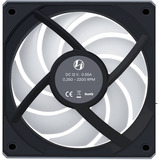 Lian Li 12RCL1W3B, Ventilateur de boîtier Noir