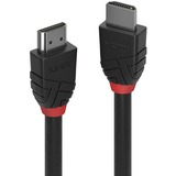 Lindy Câble HDMI High Speed, Black Line, 1m Noir, Black Line, 1m, 1 m, HDMI Type A (Standard), HDMI Type A (Standard), 4096 x 2160 pixels, 18 Gbit/s, Noir