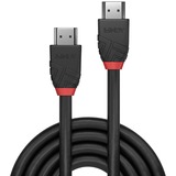 Lindy Câble HDMI High Speed, Black Line, 1m Noir, Black Line, 1m, 1 m, HDMI Type A (Standard), HDMI Type A (Standard), 4096 x 2160 pixels, 18 Gbit/s, Noir