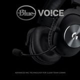 Logitech PRO X Casque Arceau Connecteur de 3,5 mm Noir casque gaming over-ear Noir, Casque, Arceau, Jouer, Noir, Binaural, 2 m