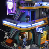 Lumibricks Cyberpunk Neoncity - Appartement, Jouets de construction 