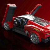 Mattel Brick Shop Hot Wheels Maserati MC20, Jouets de construction Jeu de construction, 10 an(s), Plastique, 250 pièce(s), 780 g