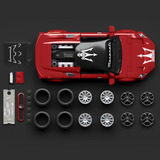 Mattel Brick Shop Hot Wheels Maserati MC20, Jouets de construction Jeu de construction, 10 an(s), Plastique, 250 pièce(s), 780 g
