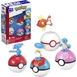 Mattel Pokémon – Coffret Équipe de Dresseurs de Type Eau, Jouets de construction Jeu de construction, 6 an(s), Plastique, 79 pièce(s), 350,6 g