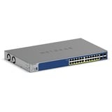 Netgear Commutateur intelligent Gigabit PoE+ 24 ports avec 4 ports SFP, Switch Gris, 10G, gestion intelligente