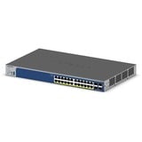 Netgear Commutateur intelligent Gigabit PoE+ 24 ports avec 4 ports SFP, Switch Gris, 10G, gestion intelligente