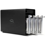 OWC ThunderBay 4 Boîtier disque dur/SSD Noir 2.5/3.5" Noir, Boîtier disque dur/SSD, 2.5/3.5", SATA, Série ATA II, Série ATA III, 40 Gbit/s, Échange à chaud, Noir