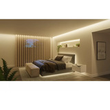 Philips Hue Lightstrip Hue Solo 5 mètres, Bande LED Blanc, Philips Lightstrip Hue Solo 5 mètres, Eclairage intelligent par bande, Bluetooth/Zigbee, Blanc, Silicone, Variable, 20 W