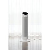 Rowenta Silent Comfort 3-in-1 HQ8120 Intérieure Argent 2400 W Chauffage de ventilateur électrique, Radiateur soufflant Blanc, Chauffage de ventilateur électrique, 1,9 m, IP20, Intérieure, Sol, Argent