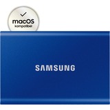 SAMSUNG Portable T7, 500 Go SSD externe Bleu, MU-PC500H/WW, USB 3.2 Gen.2 (10 Gbps)