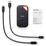 SanDisk Extreme PRO Portable 1000 Go Noir SSD externe Noir/Orange, 1000 Go, USB Type-C, 3.2 Gen 2 (3.1 Gen 2), 2000 Mo/s, Protection par mot de passe, Noir