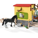 Schleich Farm World - Ecurie pour chevaux, Figurine 42485