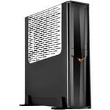 SilverStone RVZ02 Small Form Factor (SFF) Noir, Argent boîtier desktop Noir | 2x USB-A | Window