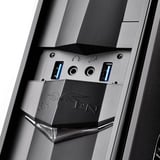 SilverStone RVZ02 Small Form Factor (SFF) Noir, Argent boîtier desktop Noir | 2x USB-A | Window