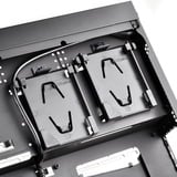 SilverStone RVZ02 Small Form Factor (SFF) Noir, Argent boîtier desktop Noir | 2x USB-A | Window